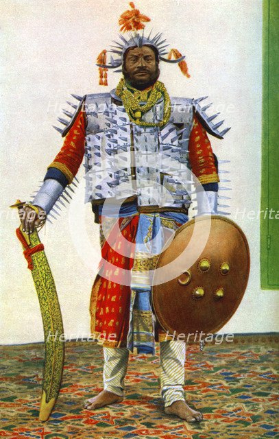 An executioner, Rewah (Rewa), India, 1922. Creator: Bourne & Shepherd.