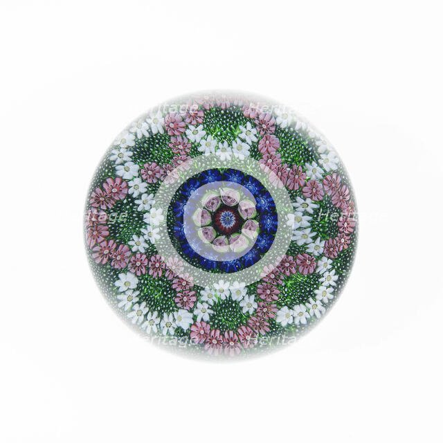 Paperweight, France, c. 1845/60. Creator: Clichy Glassworks.