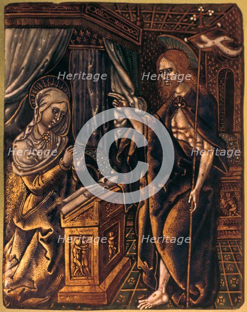 'The Annunciation', 16th century. Artist: Anon