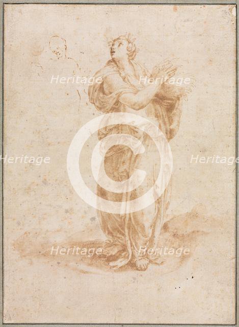 Ceres, 16th century. Creator: Lelio Orsi (Italian, 1511-1587).