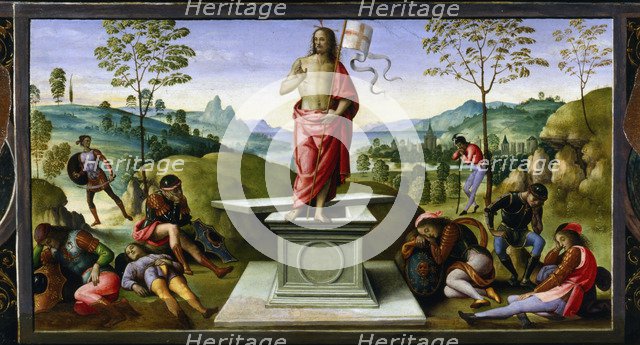 'Resurrection of Christ', 1495. Artist: Perugino