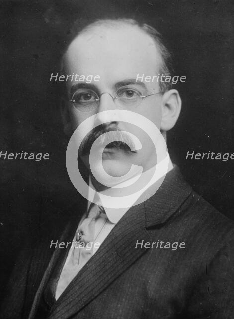 William E. Robertson, President of Buffalo Federal League baseball team, 1914. Creator: Bain News Service.