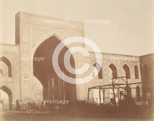 [Court of the mosque Gawhar Shad, MESHED, 1418 (?)], 1840s-60s.