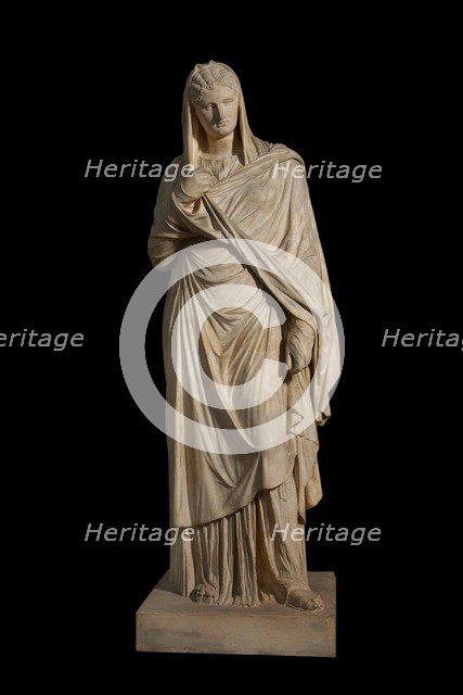 Large Herculaneum woman, 1st century. Artist: Unknown.