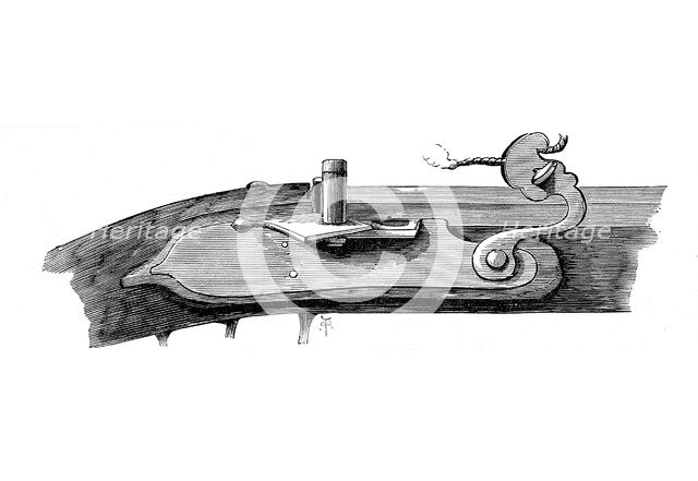 Matchlock, British, c1700. Artist: Unknown