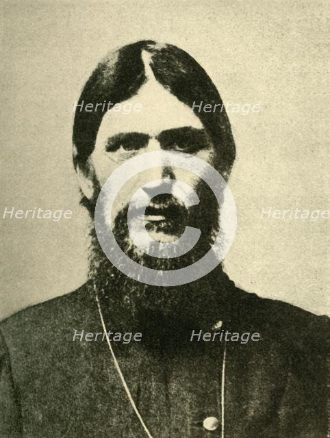 Grigori Rasputin, 1910, (c1920). Creator: Karl Karlovich Bulla.