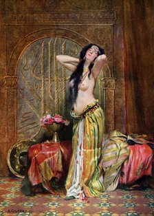 'Eastern Girl', 1908-1909.Artist: Albert Gilbert
