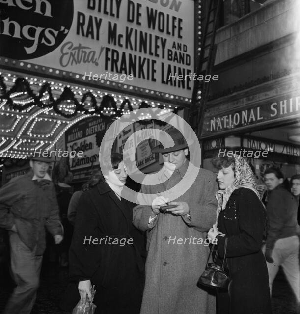 Portrait of Frankie Laine, Paramount Theater, New York, N.Y., 1946. Creator: William Paul Gottlieb.