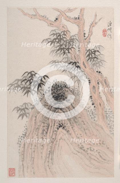 Landscapes after old masters, 19th century. Creator: Du Xiang.