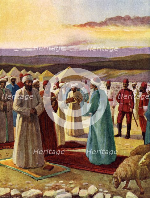 The Samaritan Passover. Artist: Unknown