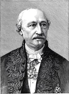 (Alexandre) Edmond Becquerel (1820-1891), French physicist. Artist: Unknown