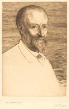 Auguste Poulet-Malassis, 2nd plate. Creator: Alphonse Legros.