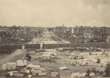 Columbia from the Capitol, 1860s. Creator: George N. Barnard.