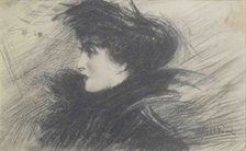Portrait of the opera singer Lina Cavalieri (1874-1944), c.1901-1902.
