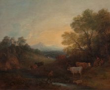 Landscape with Cattle, ca. 1773. Creator: Thomas Gainsborough.