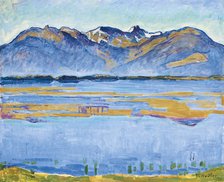 Montana landscape with Becs de Bosson and Vallon de Réchy, 1915. Artist: Hodler, Ferdinand (1853-1918)