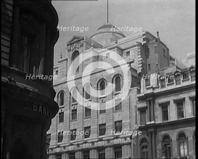 Exteriors of Buildings in London, 1931. Creator: British Pathe Ltd.