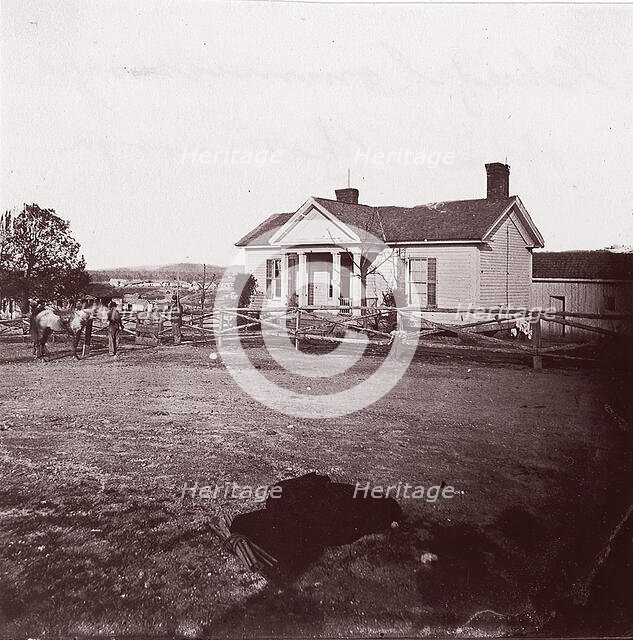 Chief Commissary's Office, Chattanooga, ca. 1864. Creator: George N. Barnard.