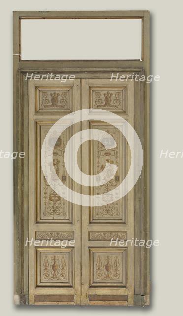 Double-Leaf Doors, 1790s. Creator: Pierre Rousseau (French, 1751-1829).