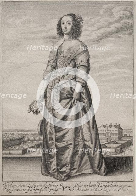 The Seasons, 1643-1644. Creator: Wenceslaus Hollar (Bohemian, 1607-1677).