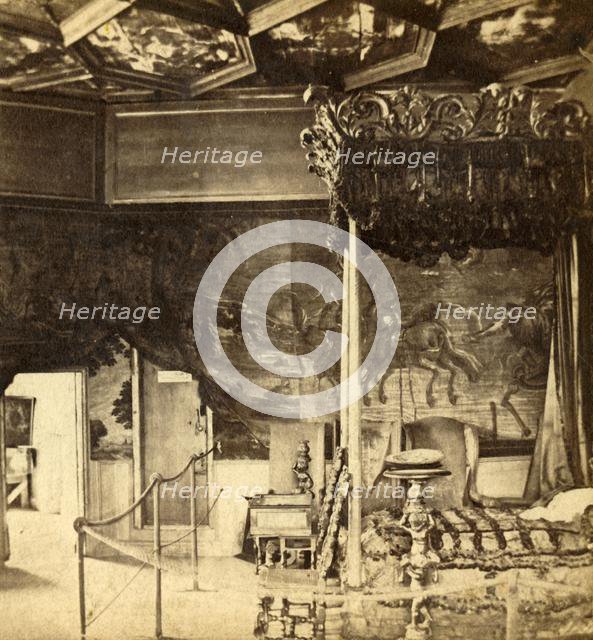 'Palace of Holyrood. Queen Mary's Bedroom', c1912. Creator: Unknown.