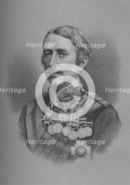 Lieutenant-General Sir Garnet Joseph Wolseley, British soldier, 1882 (1883). Artist: Unknown.