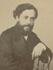 Portrait of the composer Émile Durand (1830-1903), 1860. Creator: Photo studio N. Robe.