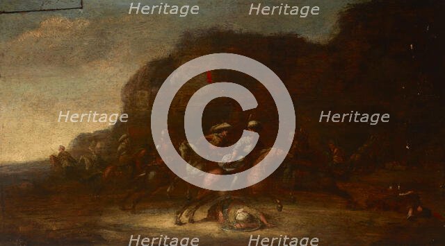 Battle Scene, 17th century. Creator: Unknown.