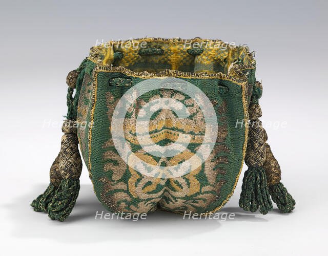 Pouch, European, fourth quarter 17th century. Creator: Unknown.
