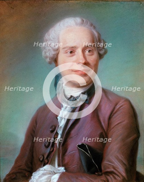 Portrait of Jean le Rond D'Alembert (1717-1783), 1753.