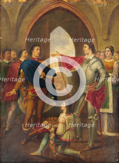 Historical Depiction, 1824. Creator: Sigmund Ferdinand von Perger.