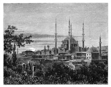The Mosque of Selim II at Adrianople, Turkey, c1888. Artist: Unknown