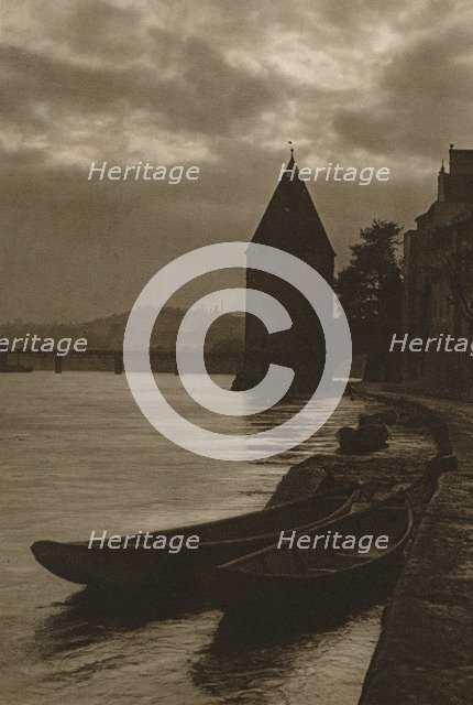 'At Passau', 1931. Artist: Kurt Hielscher.