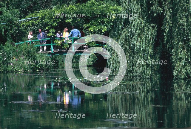 Lily Pond, Monet's House, Giverny, France.