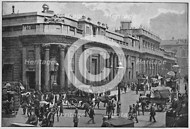 'The Bank of England', c1896. Artist: Frith & Co.