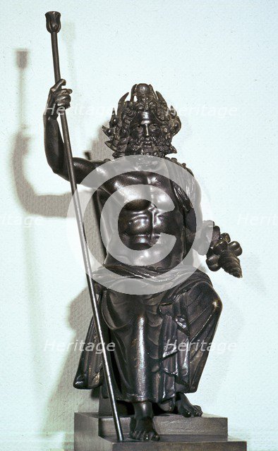 Roman bronze of Jupiter. Artist: Unknown