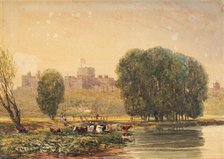 Windsor Castle, 1834. Creator: David Cox the Elder.