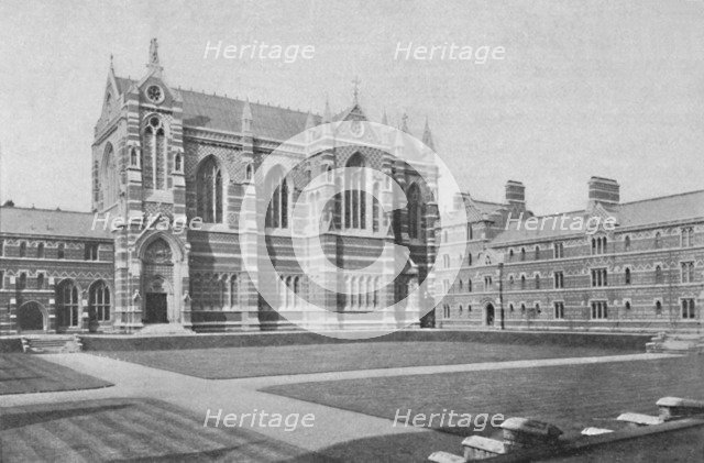 'Quadrangle, Keble College, Oxford', 1904. Artist: Unknown.