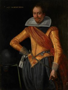 Portrait of a Captain with the Surname Ripperda, c.1615-c.1620. Creator: Anon.
