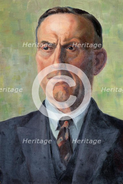 Untitled. [Portrait of a man],  c1926-1939. Creator: Elizabeth Berry.