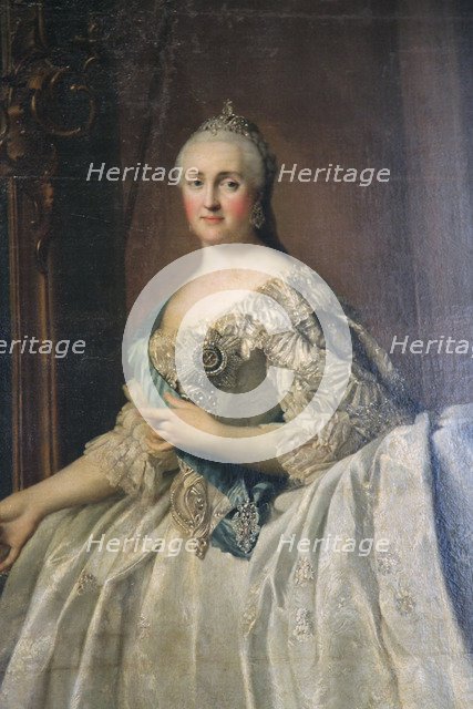 'Portrait of the Empress Catherine the Great', after 1762. Artist: Vigilius Erichsen