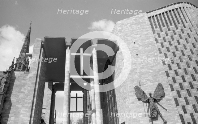 Coventry Cathedral, Coventry, West Midlands, 1962-1980. Artist: Eric de Maré