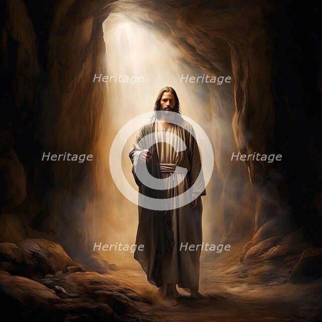 AI IMAGE - The Resurrection, 2023. Creator: Heritage Images.