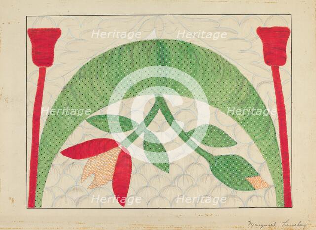 Quilt, 1935/1942. Creator: Margaret Linsley.