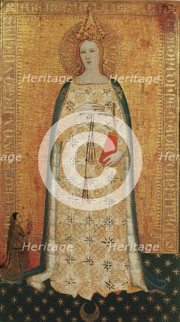 Madonna del Parto (Madonna of Parturition), 1355-1360.