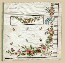 Salesman's Sample (Waistcoat Pocket), France, 1780-1810. Creator: Unknown.