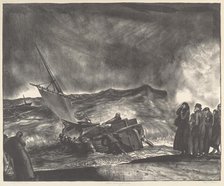 Allan Donn Puts to Sea, 1923. Creator: George Wesley Bellows.