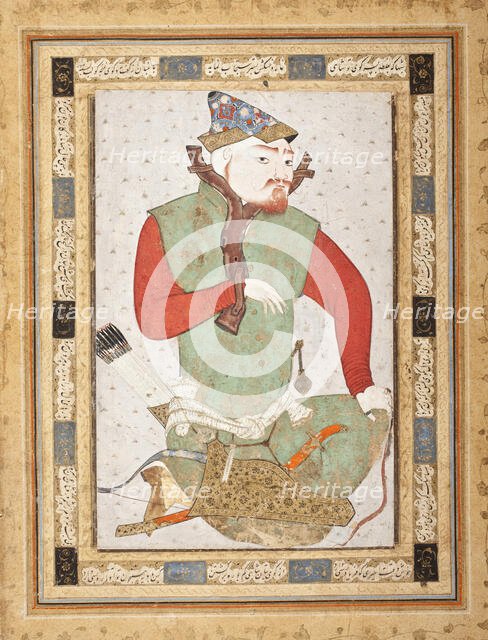 Turkoman Prisoner (image 2 of 2), Second half of 16th century. Creator: Unknown.