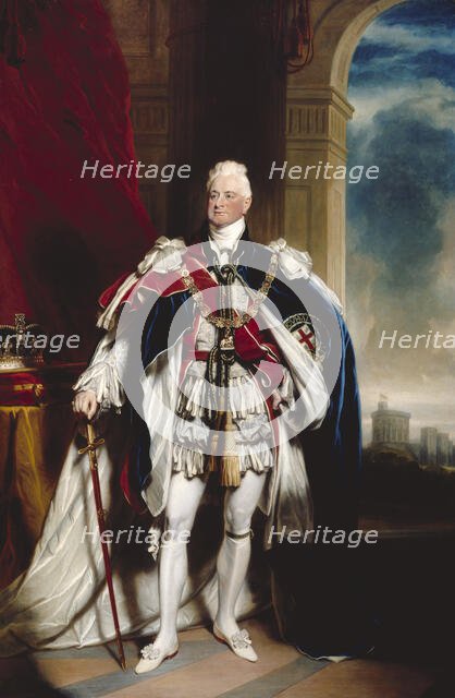 Portrait of William IV, 1835. Creator: Sir Martin Archer Shee.
