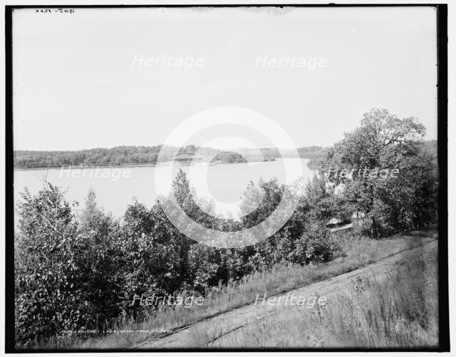 Cozy Lake, Como Park, St. Paul, Minn., (1902?). Creator: William H. Jackson.